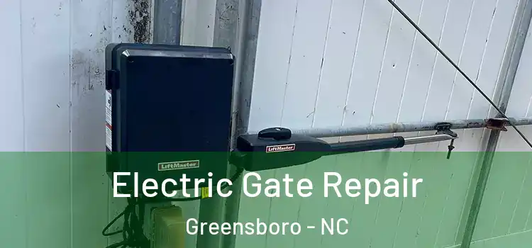 Electric Gate Repair Greensboro - NC