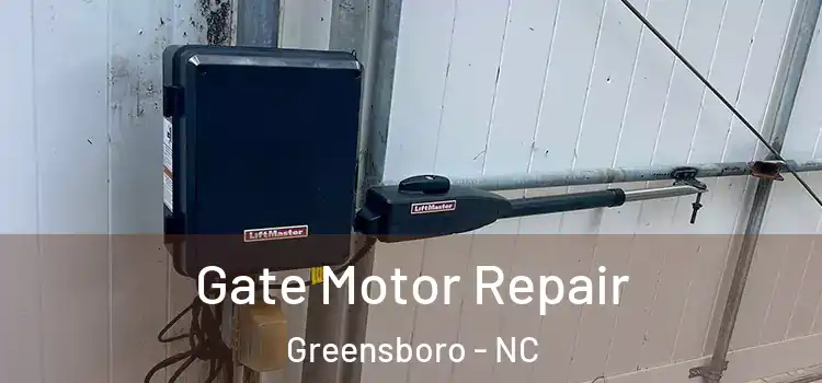 Gate Motor Repair Greensboro - NC